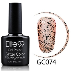 Гел Лак Конфети с Едър Брокат 10 ml GC074 Elite99 Гел Лак Конфети с Едър Брокат 10 ml GC074 Elite99